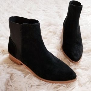 Van Eli Frame Suede Ankle Boots